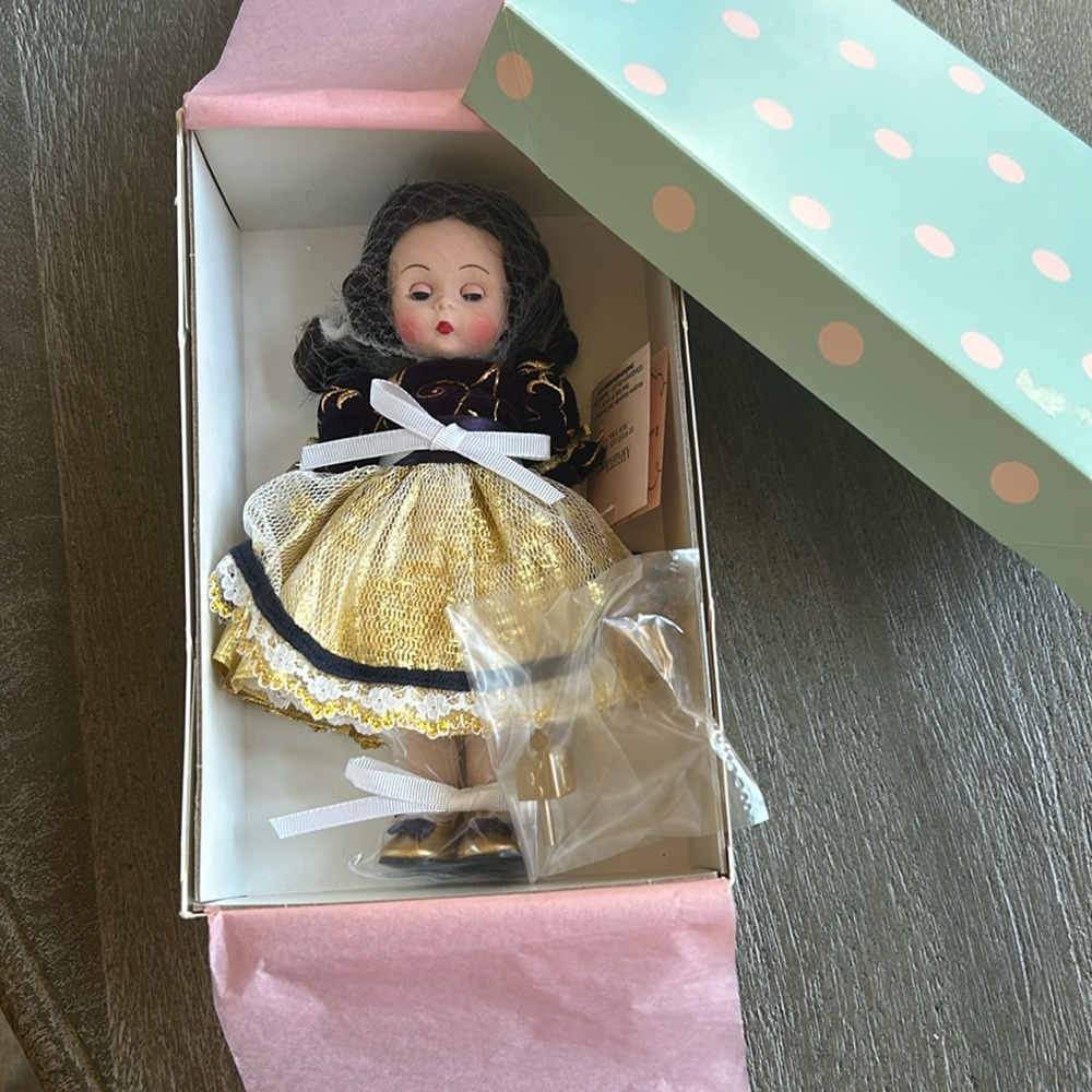Madam Alexander Doll. Happy Chanukah theme